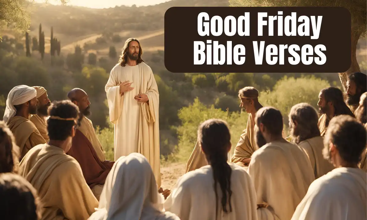 Good Friday Bible Verses – Crucifixion, Suffering & Sacrifice 