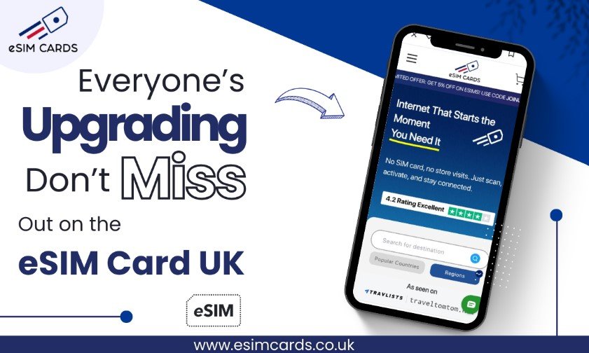 Explore the Unparallel Benefits of eSIMs in UK by eSIM Cards