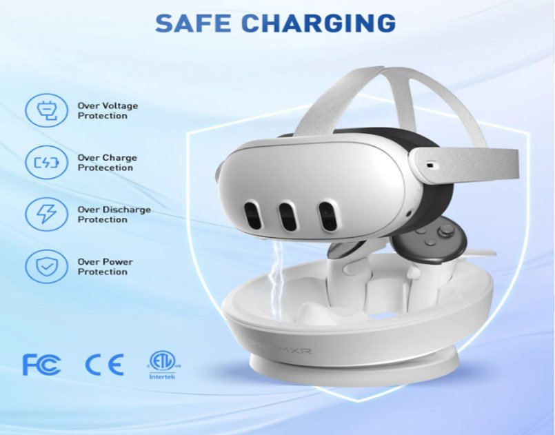 Carina D1 Charging Dock – A Smart Solution for Meta Quest 3 Users