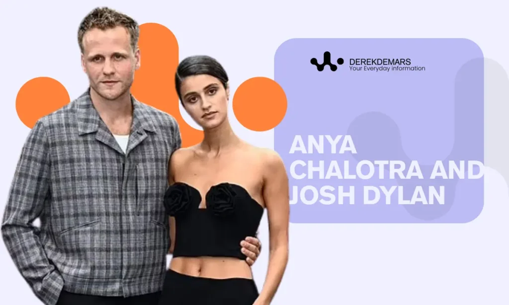 Anya and actor Josh Dylan