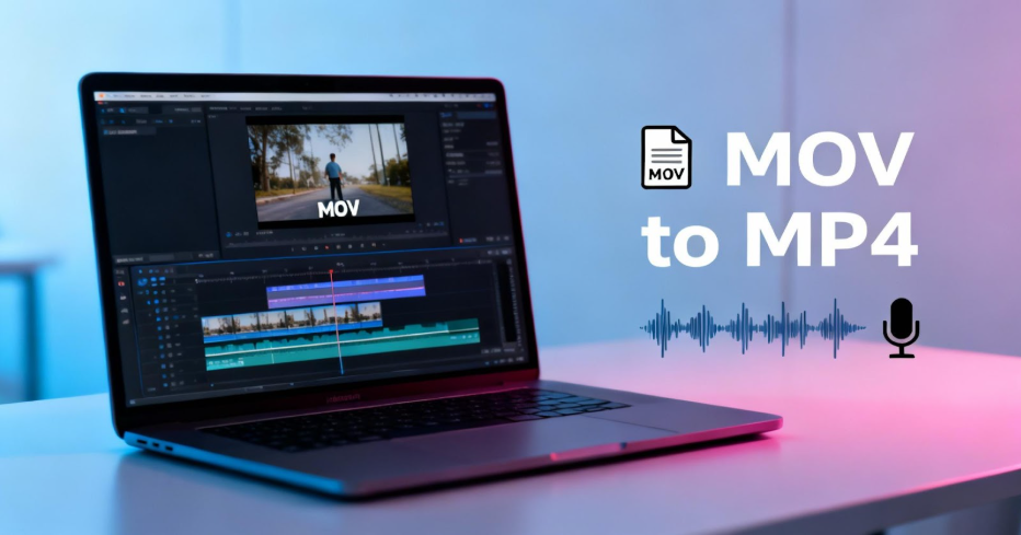 AI Voice Generator: Convert MOV to MP4 the Smart, Simple Way