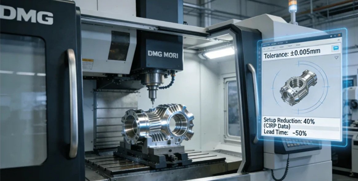How does 5-axis high-speed CNC machining reduce complex part production time by 50% A must-read for aerospace manufacturers.