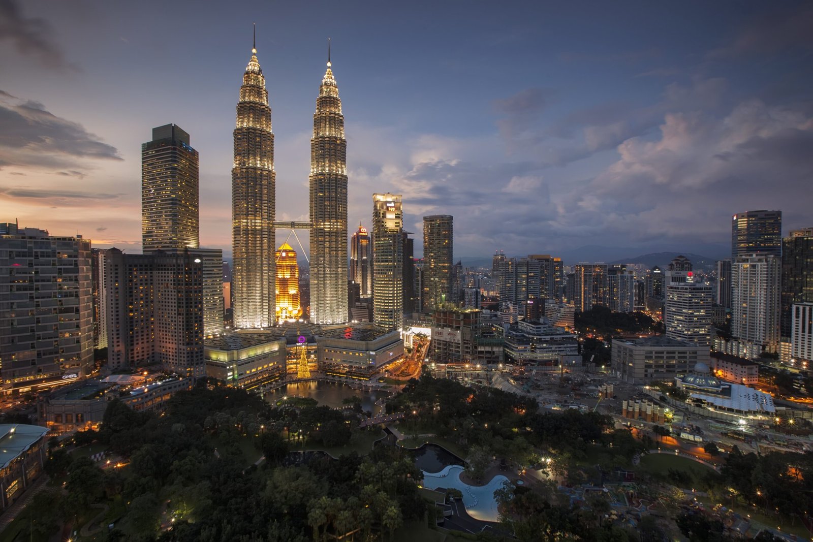 Twin Towers in Kuala Lumpur