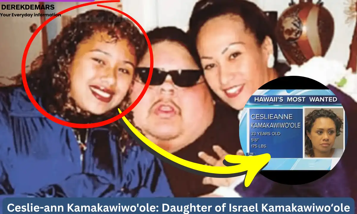 Ceslie-ann Kamakawiwo'ole - Daughter of Israel Kamakawiwoʻole
