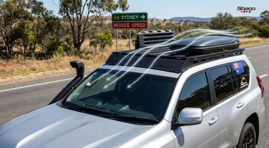 Roof rack noise and wind drag are common nuisances for Aussie travellers.