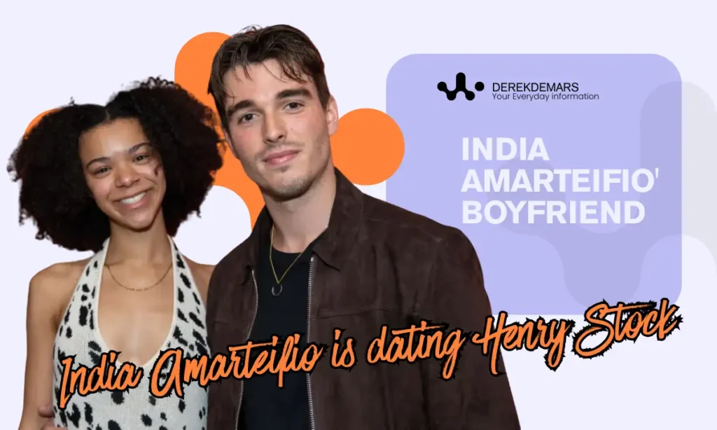 India Amarteifio Boyfriend - Henry Stock