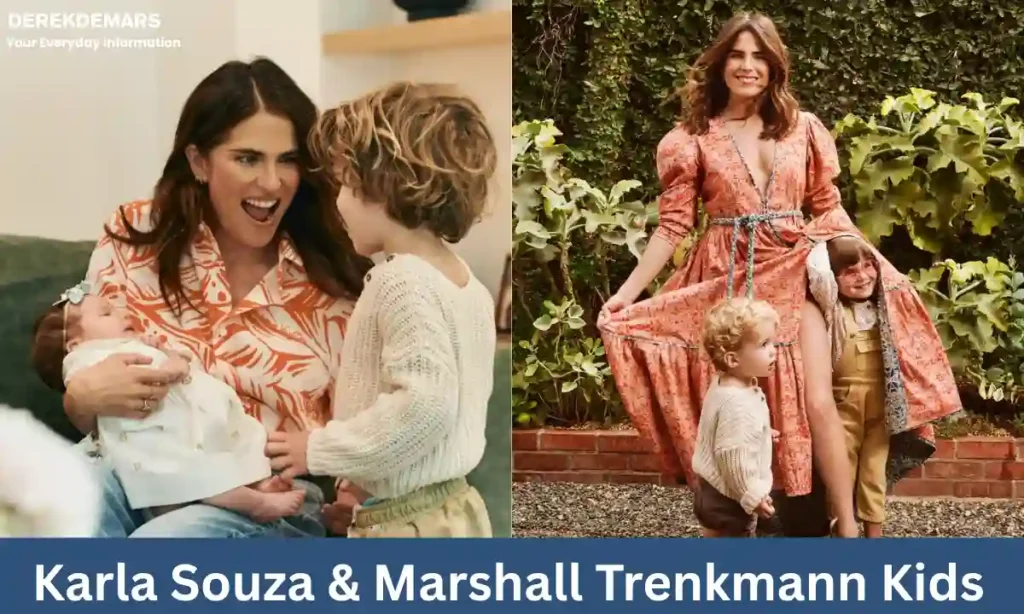 Marshall Trenkmann and Karla Souza & Kids 