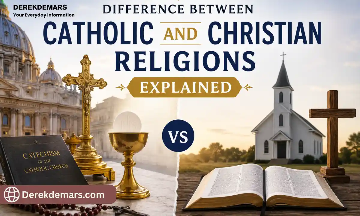 Difference Between Catholic And Christian Religions