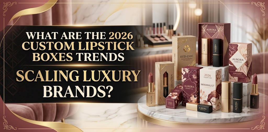 What Are the 2026 Custom Lipstick Boxes Trends Scaling Luxury Brands? 