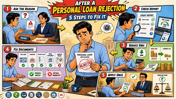 Why Was My Personal Loan Rejected? 8 Hidden Reasons & How to Fix Them