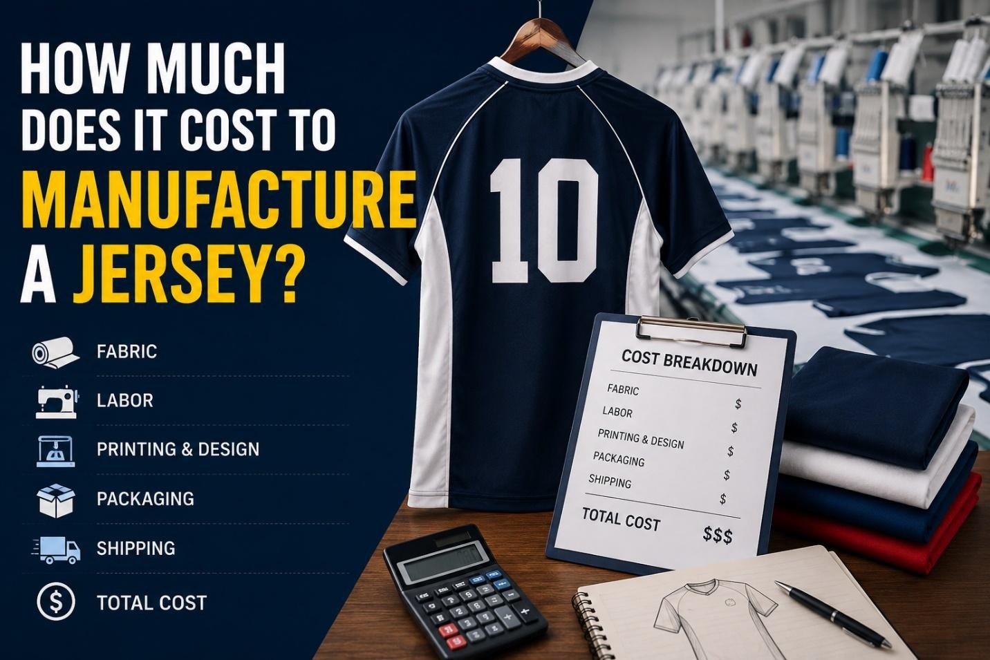 How Much Does It Cost to Manufacture a Jersey?