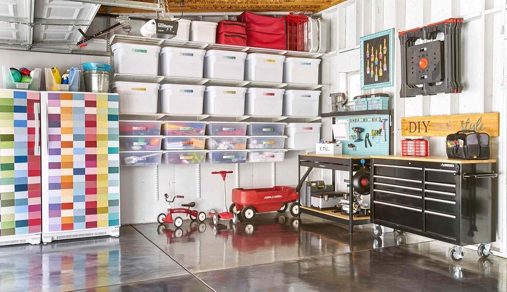 Practical Garage Area
