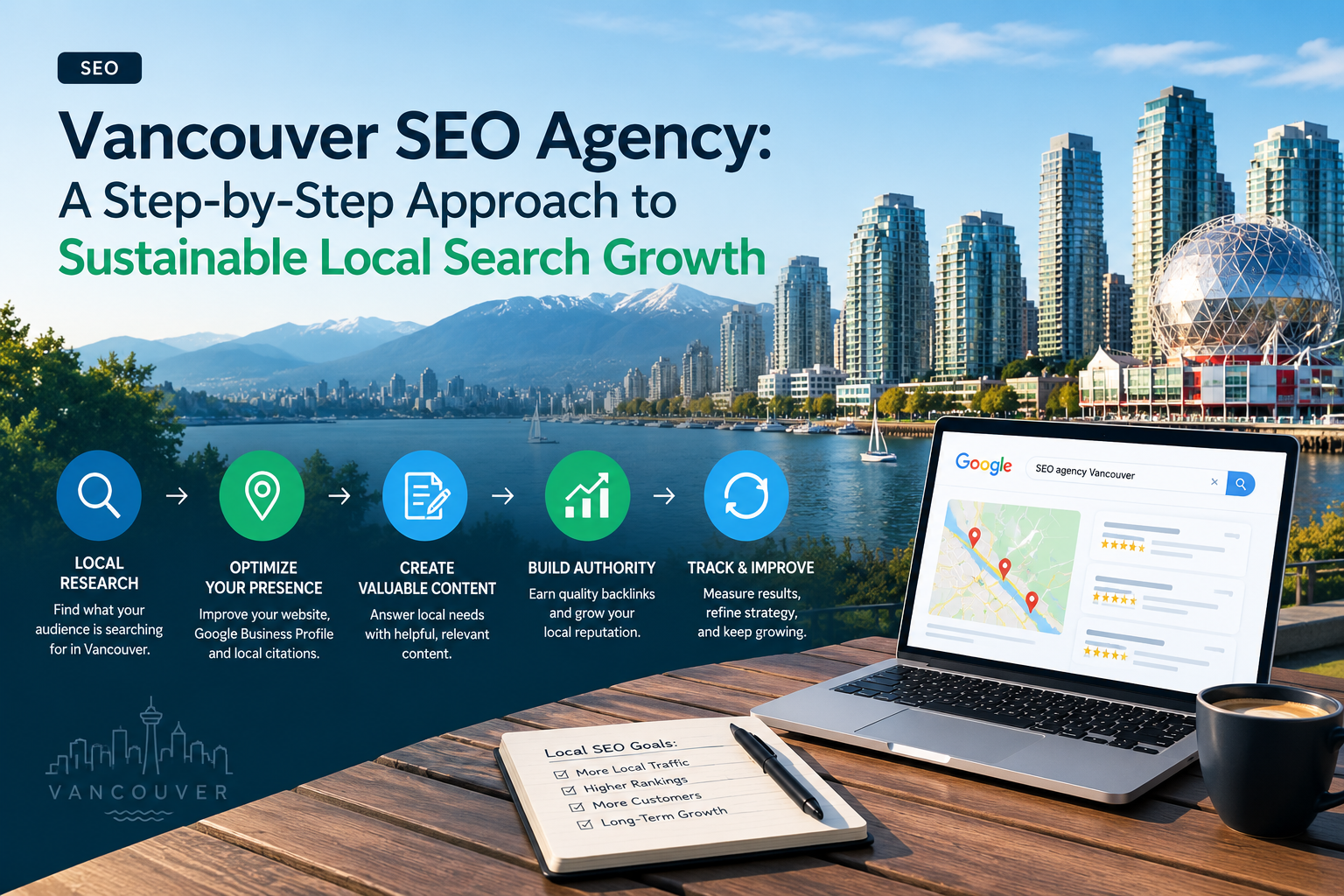 Vancouver SEO Agency: A Step-by-Step Approach to Sustainable Local Search Growth