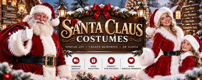 Santa Costumes & Santa Claus Costumes: Finding the Perfect Look for Christmas