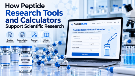 How Peptide Research Tools and Calculators Support Scientific Research